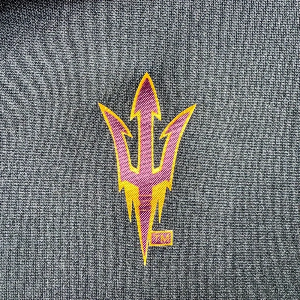 Arizona State Sun Devils Shirt Polo Mens 2XL NCAA Football Nike‎ Dri Fit